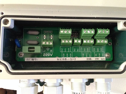 分體式電磁流量計(jì)接線圖